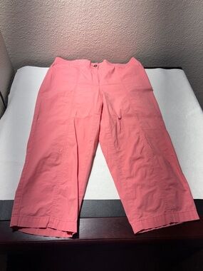 Chico's Coral Pink Pull-On Pants